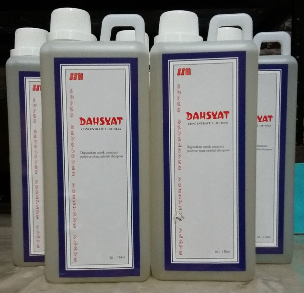 Dahsyat Super Developer Positive Plate